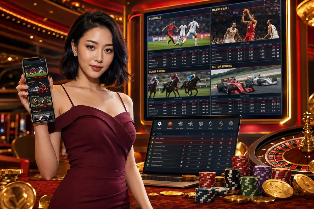 maxim888 Casino meja baccarat dealer langsung